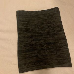 Grayish black skirt